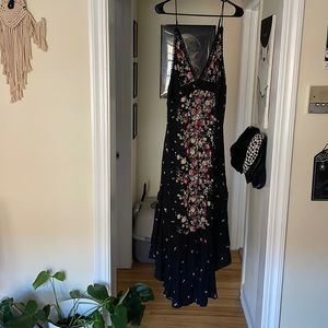 Free People Floral Maxi Dress